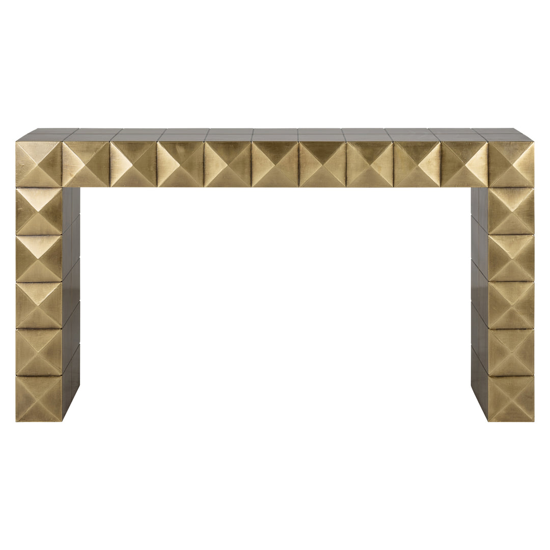 Richmond Wandtafel Collada, geborsteld goudkleurig - productweergave | CéJor Wonen
