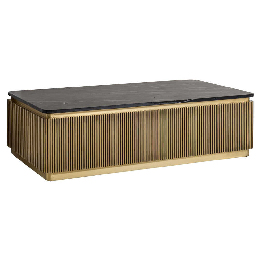 Ironville Gold-Couchtisch
