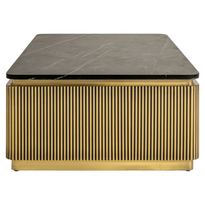 Ironville Gold-Couchtisch