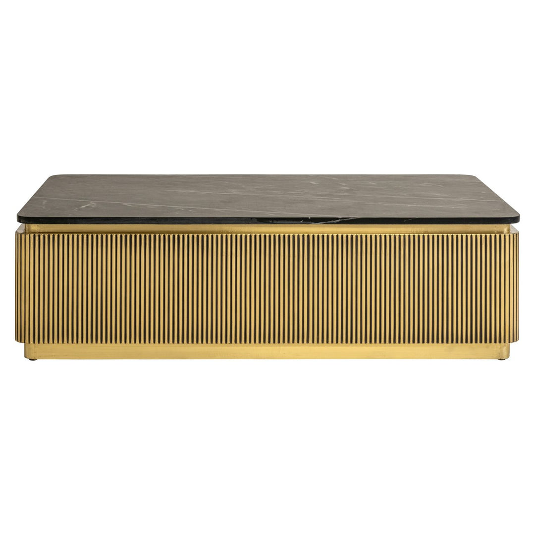 Ironville Gold-Couchtisch