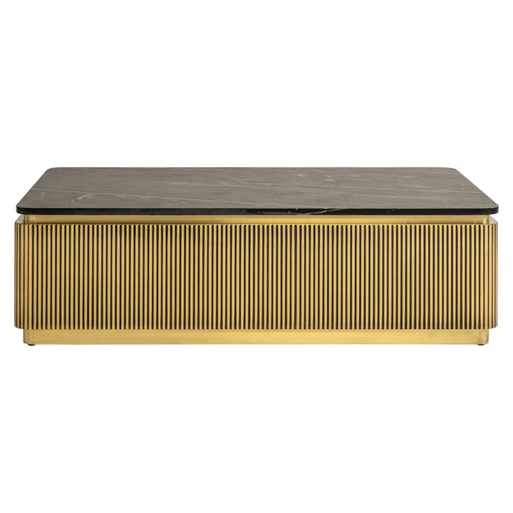 Ironville Gold-Couchtisch