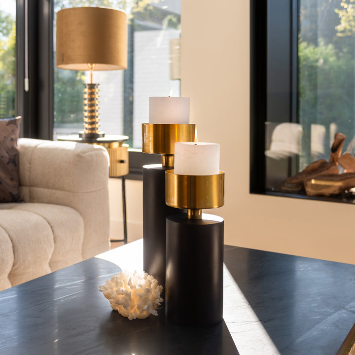 Ironville Gold-Couchtisch
