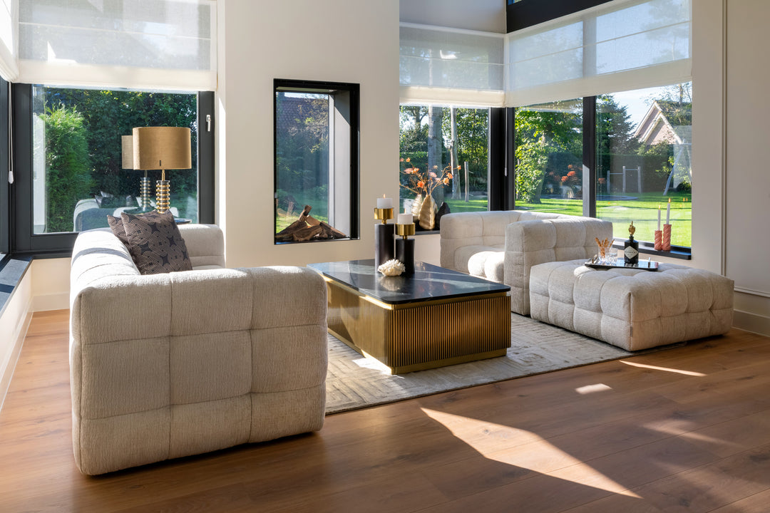 Ironville Gold-Couchtisch
