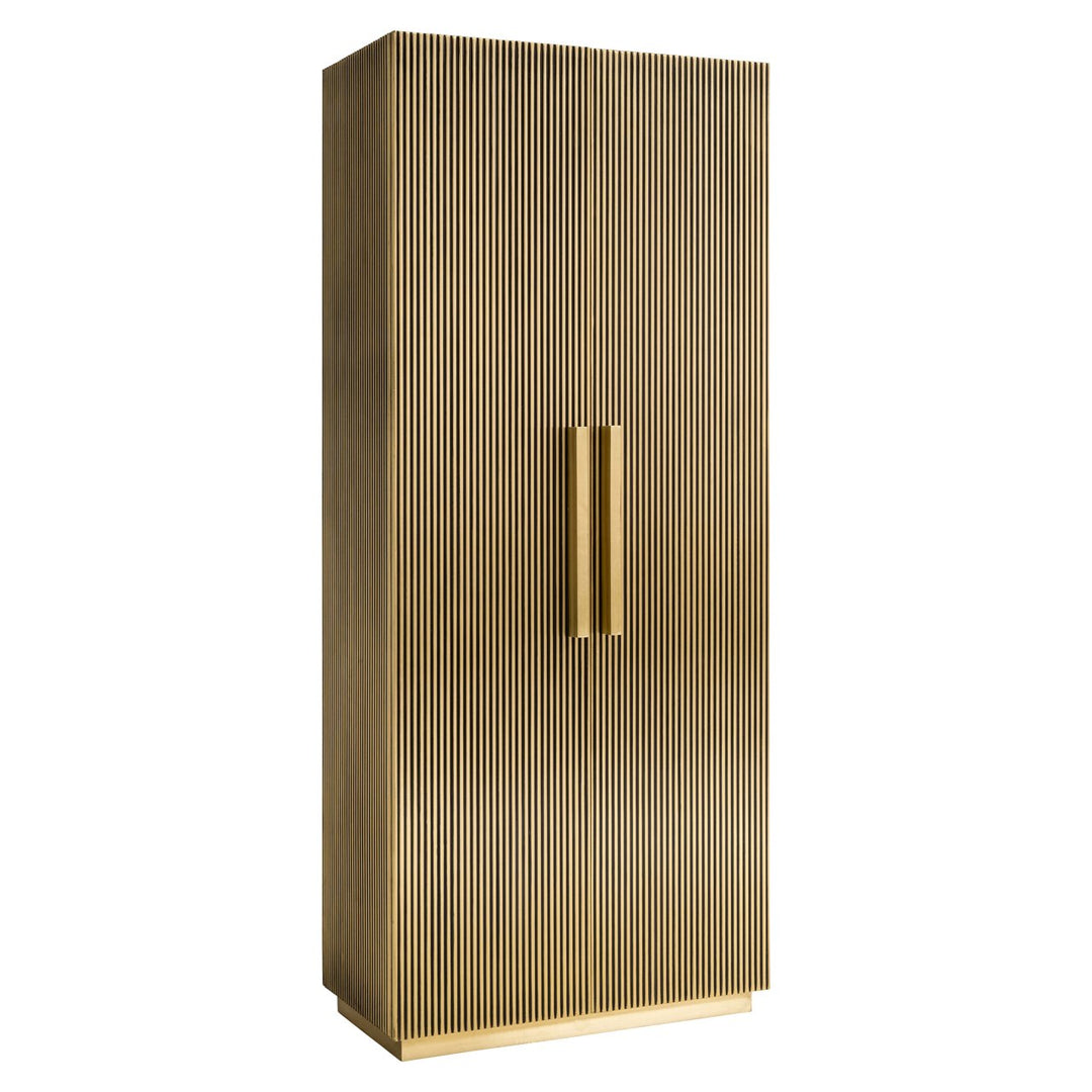 Ironville gold storage cabinet