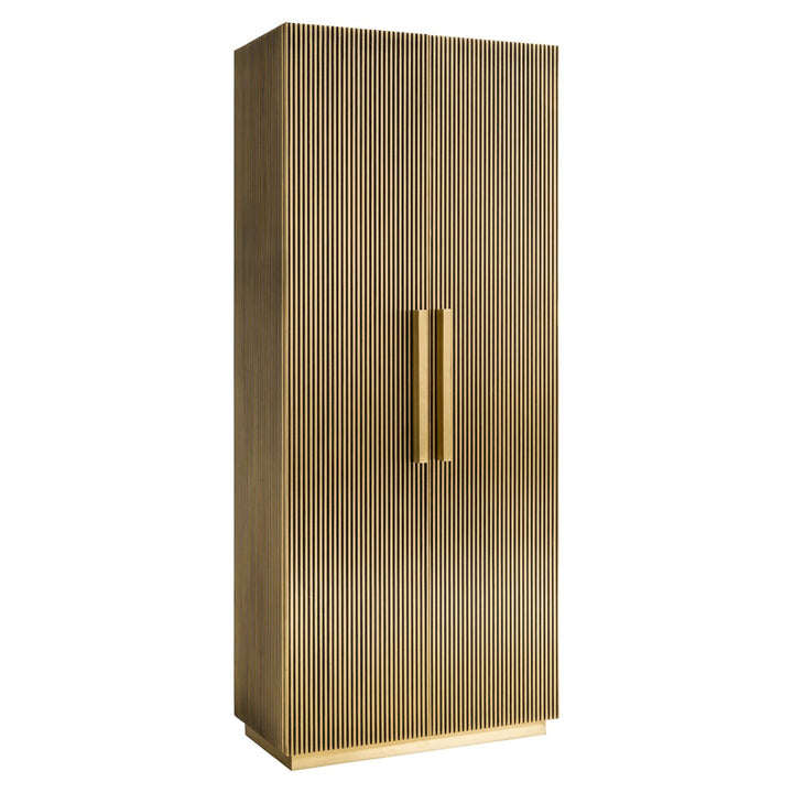 Ironville gold storage cabinet