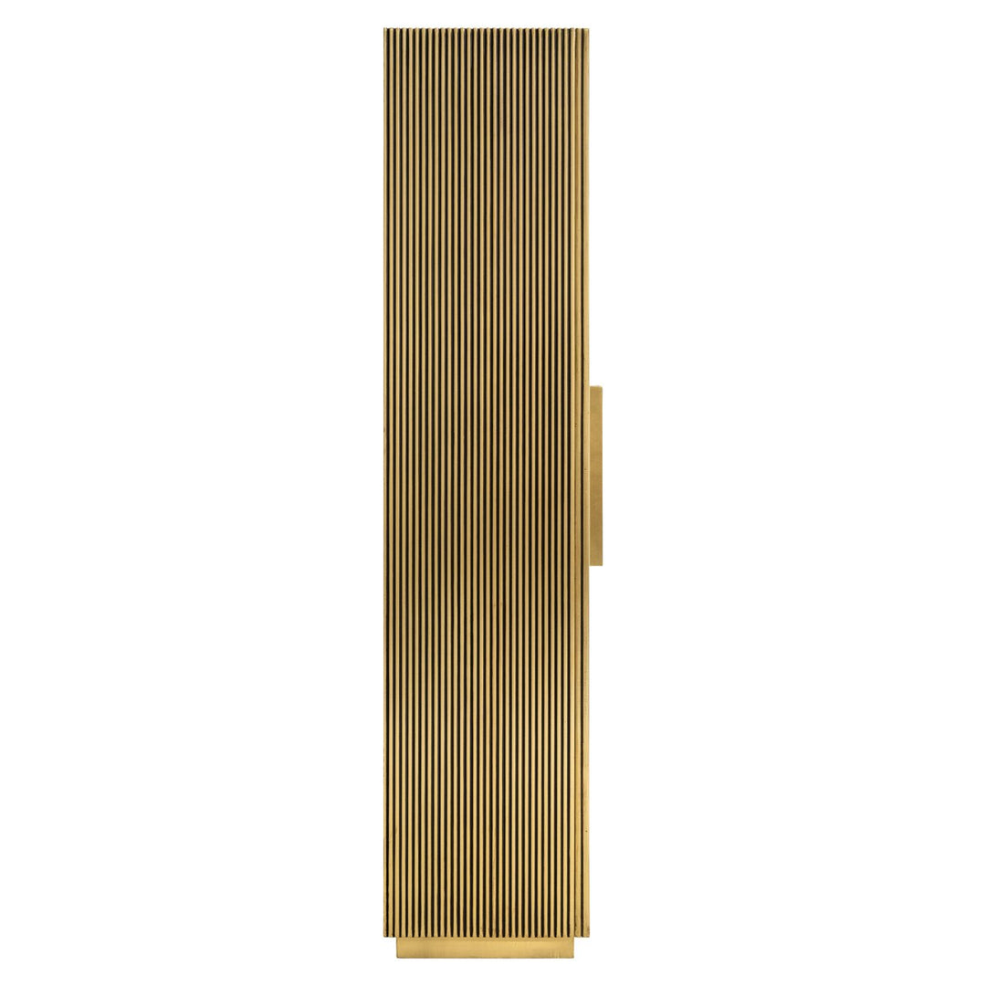 Ironville gold storage cabinet