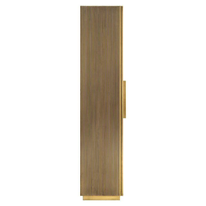Ironville gold storage cabinet