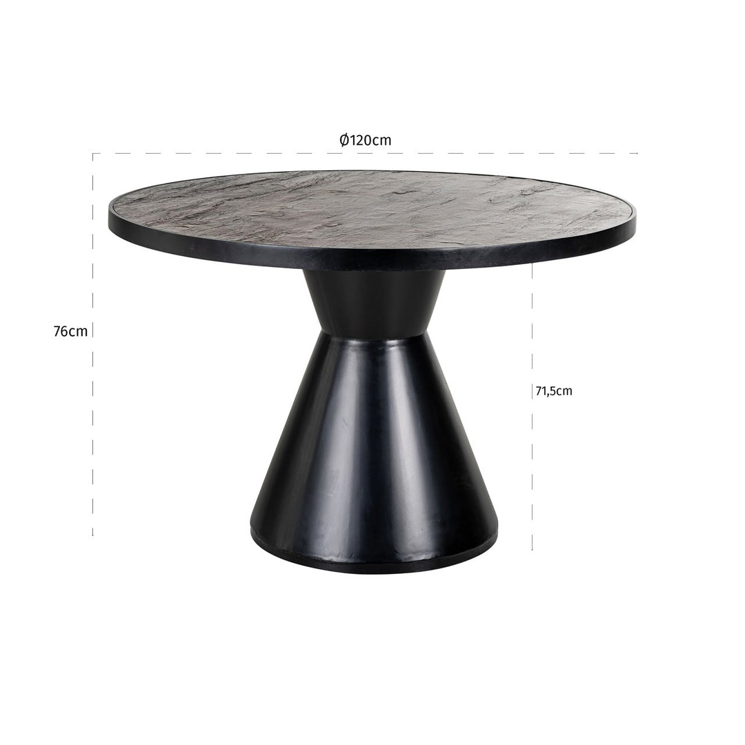 Russell dining table 120Ø