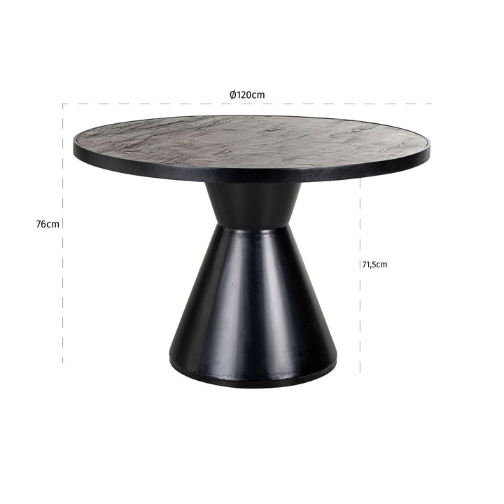 Russell dining table 120Ø