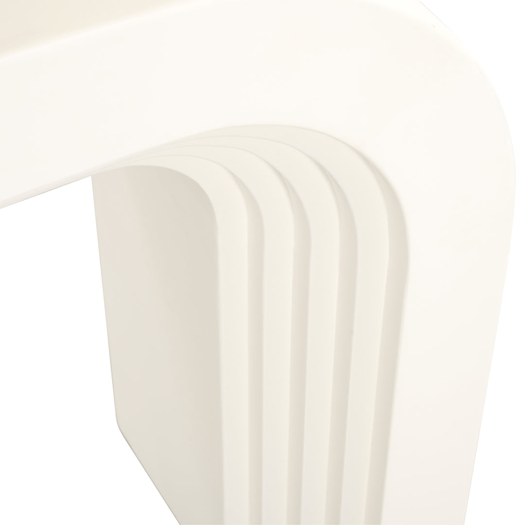 Richmond Wandtafel Rainbow, wit - detail | CéJor Wonen