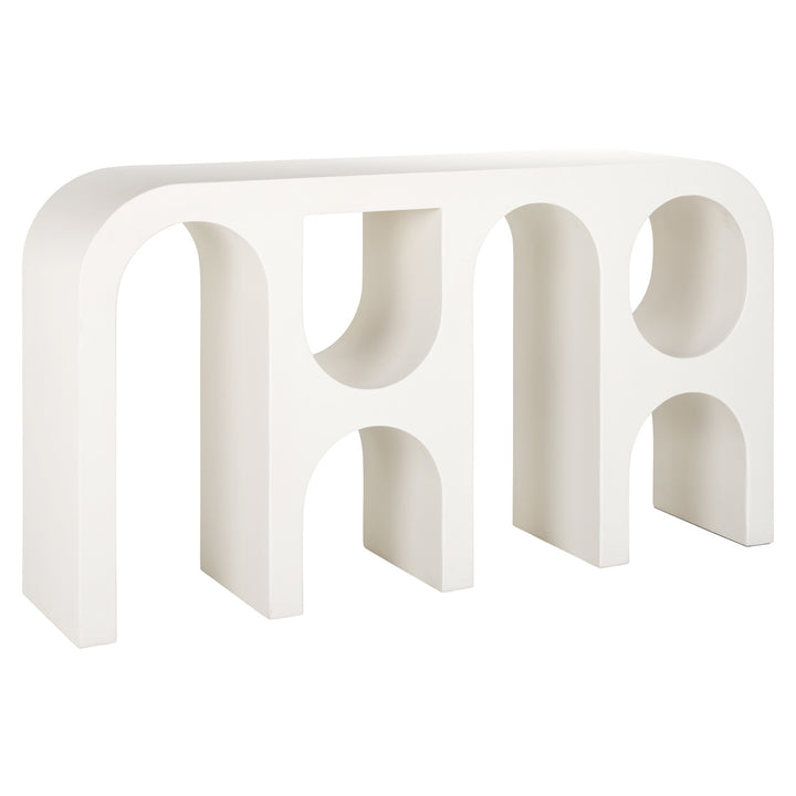 Richmond Wandtafel Bloomstone 150 cm, wit - productweergave | CéJor Wonen