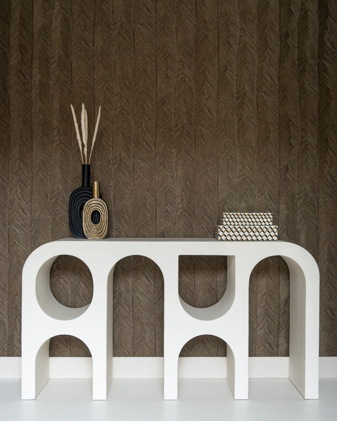 Console Bloomstone white 150