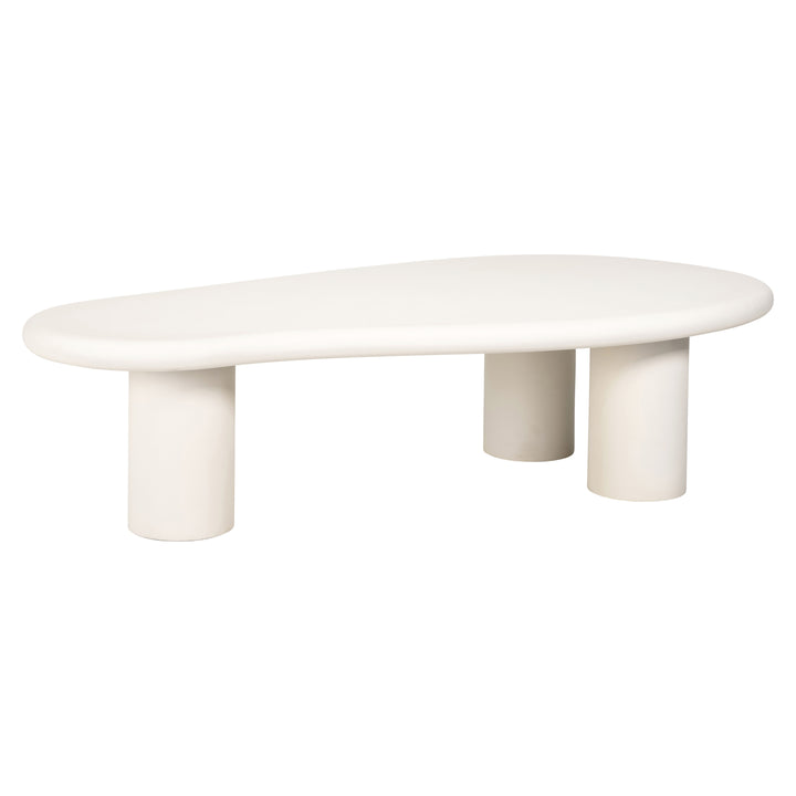 Richmond Salontafel Bloomstone 160 x 80 cm, wit - productweergave | CéJor Wonen