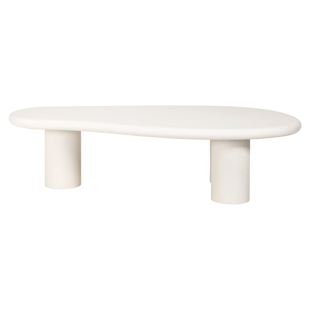 Richmond Salontafel Bloomstone 160 x 80 cm, wit - productweergave | CéJor Wonen