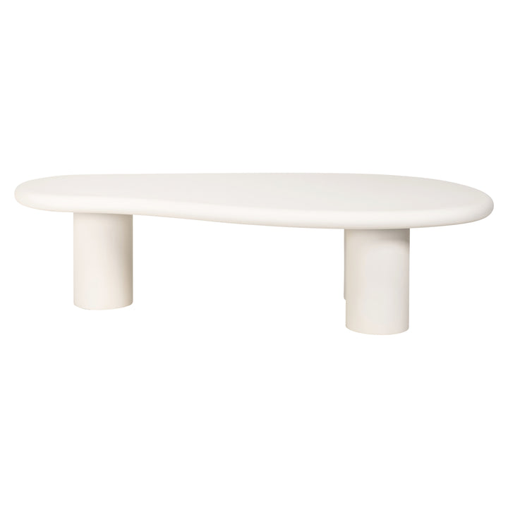 Richmond Salontafel Bloomstone 160 x 80 cm, wit - productweergave | CéJor Wonen