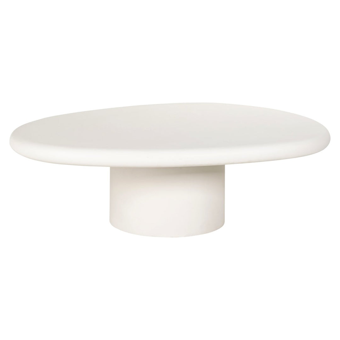 Bloomstone white coffee table 110x90