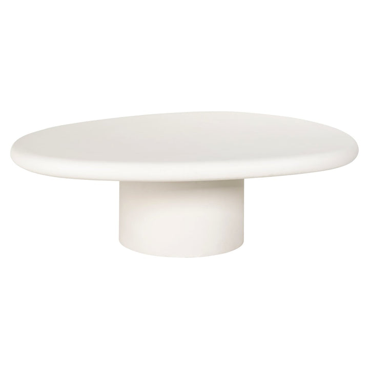 Bloomstone white coffee table 110x90