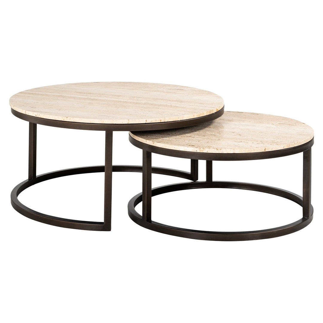 Avalon bronze coffee table (Set of 2)