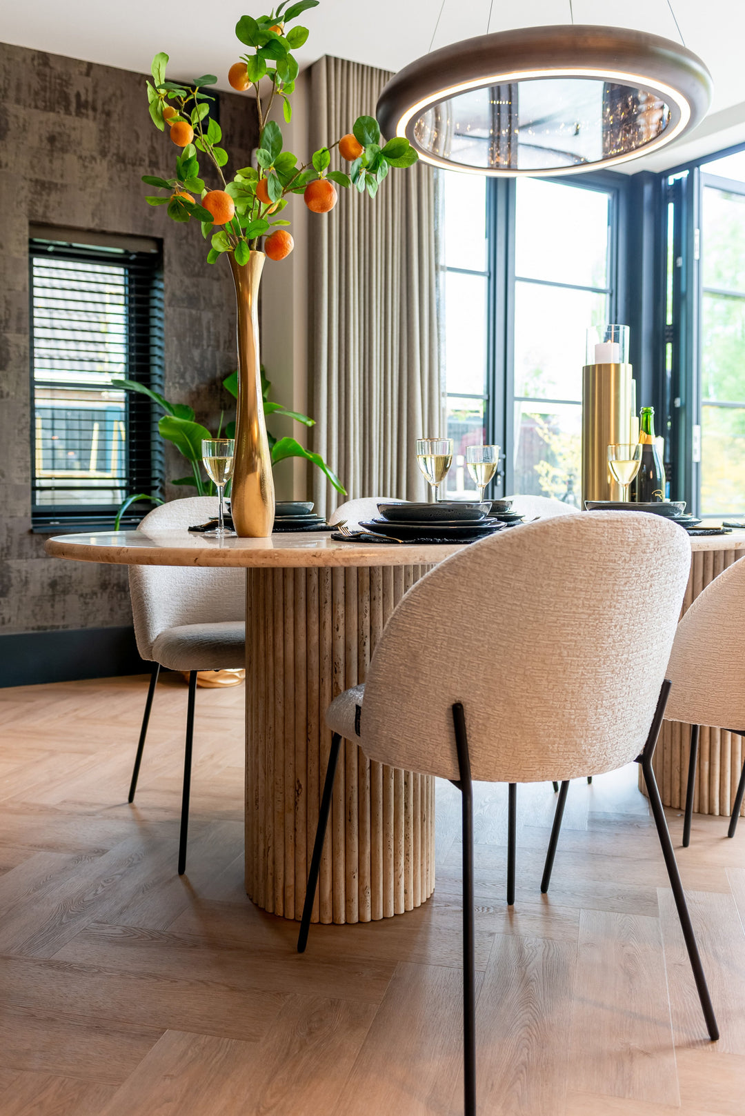 Dining chair Alyssa cream fusion (Set of 2)