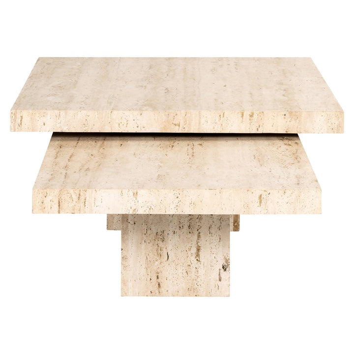 La Cantera beige coffee table (Set of 2)