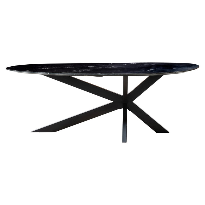 Trocadero black dining table