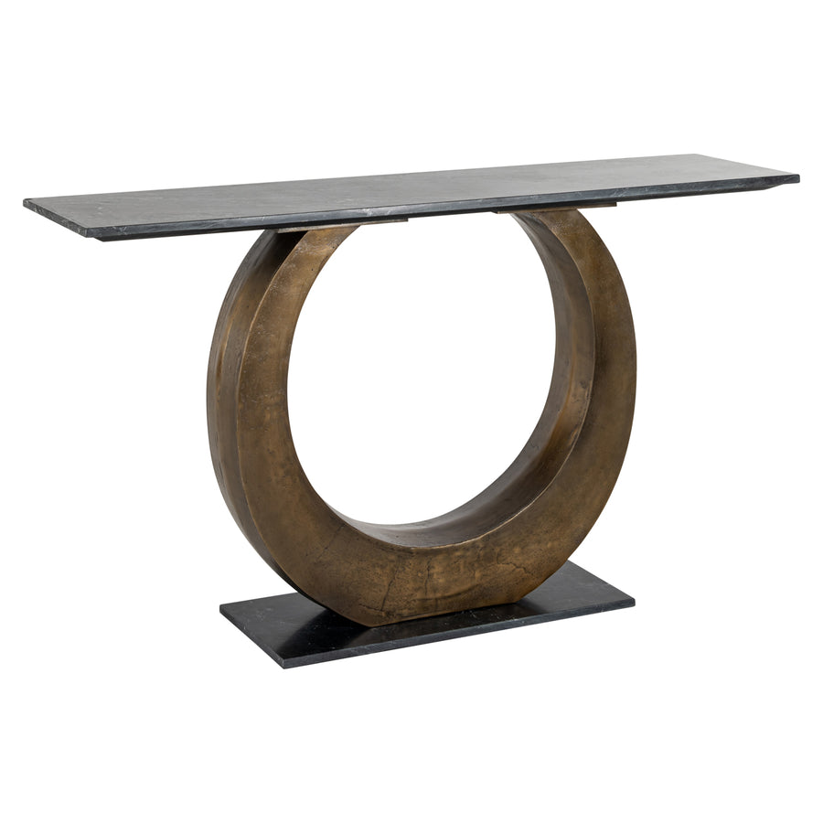 Richmond Wandtafel Luna, goudkleurig - productweergave | CéJor Wonen