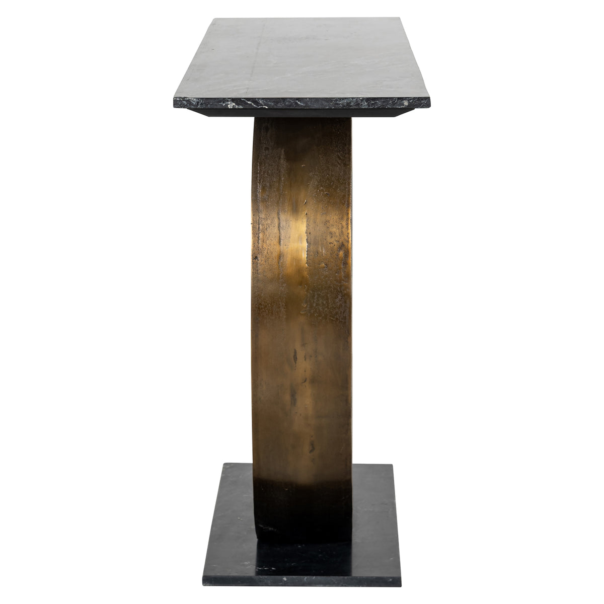 Richmond Wandtafel Luna, goudkleurig - productweergave | CéJor Wonen