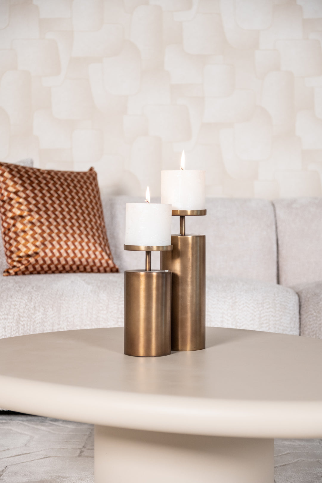 Salontafel Clayton beige 110x90