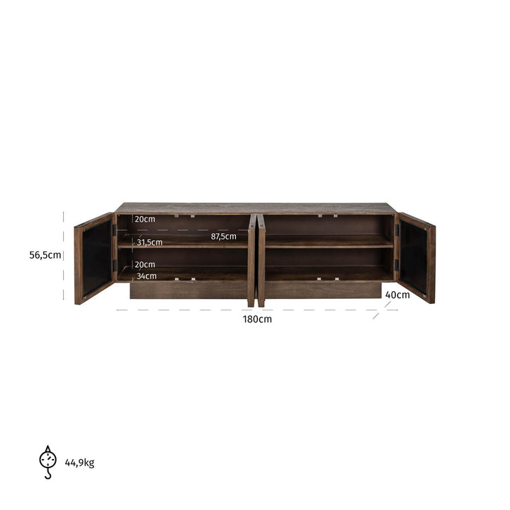 TV cabinet Bryant brown