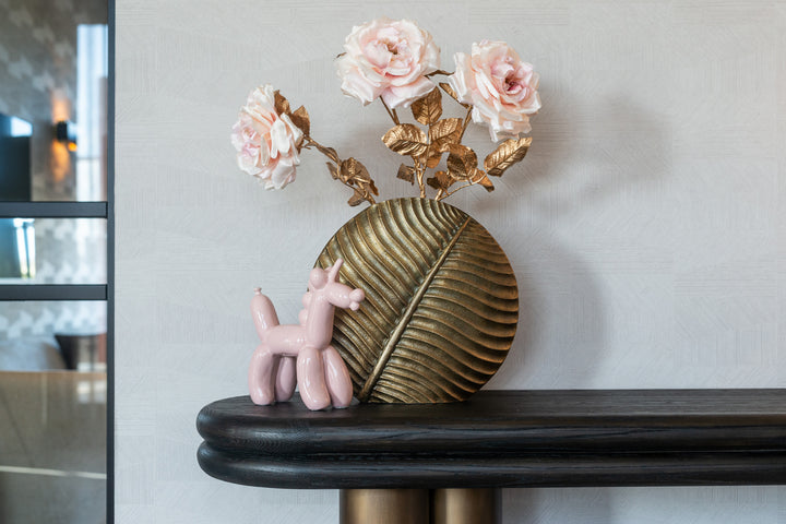 Console Macaron black rustic