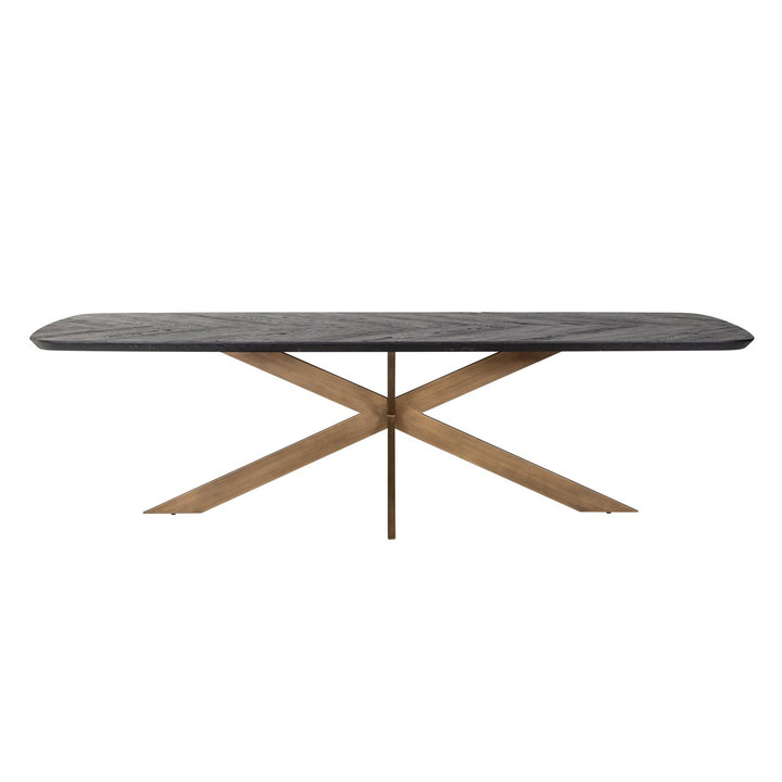 Dining table Hayley dark coffee 280