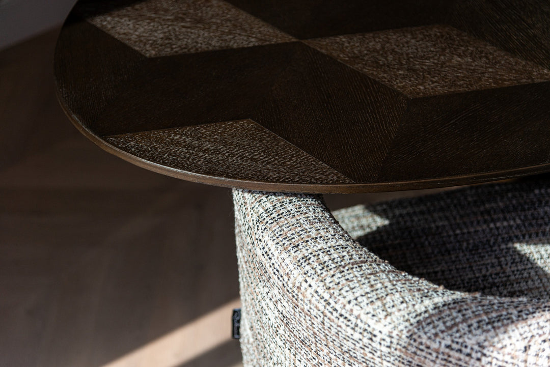 Dining table Luxor brown oval 230