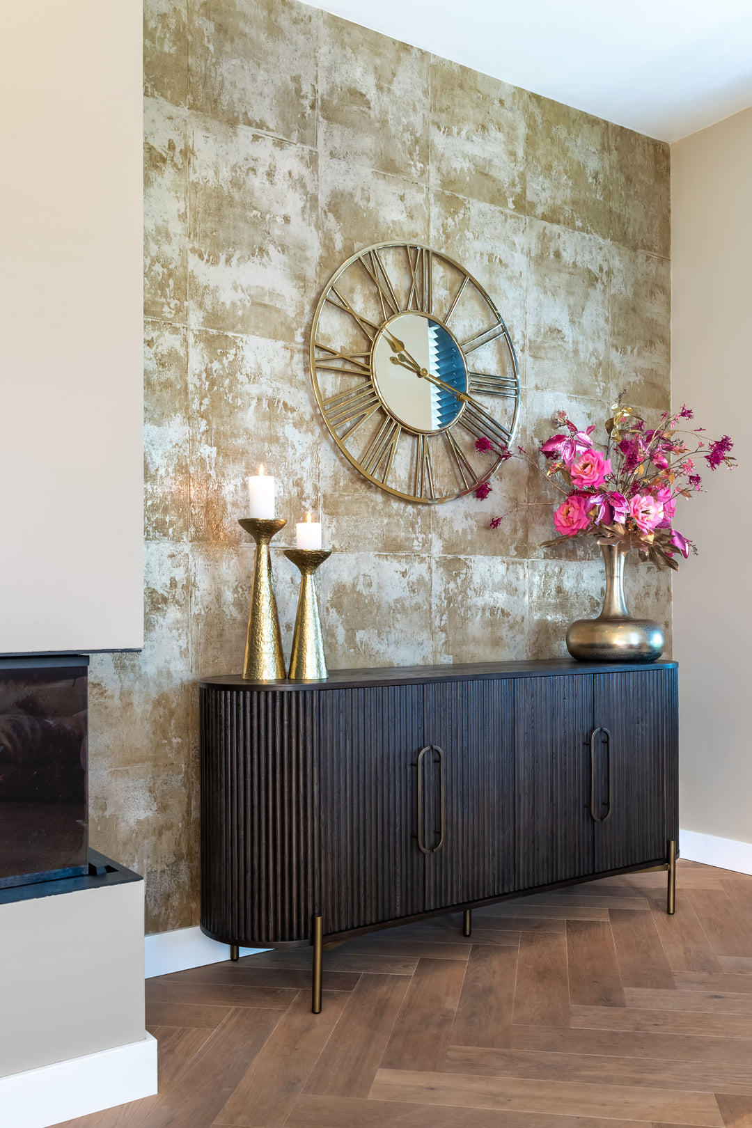 Luxor brown sideboard