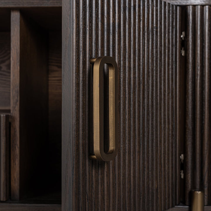 Luxor brauner Fernsehschrank