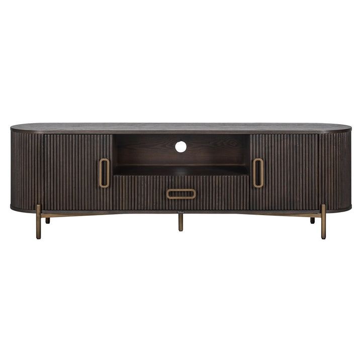 Luxor brauner Fernsehschrank