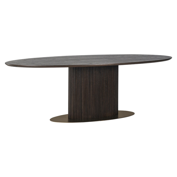 Richmond Eettafel Luxor Bruin Ovaal 235cm