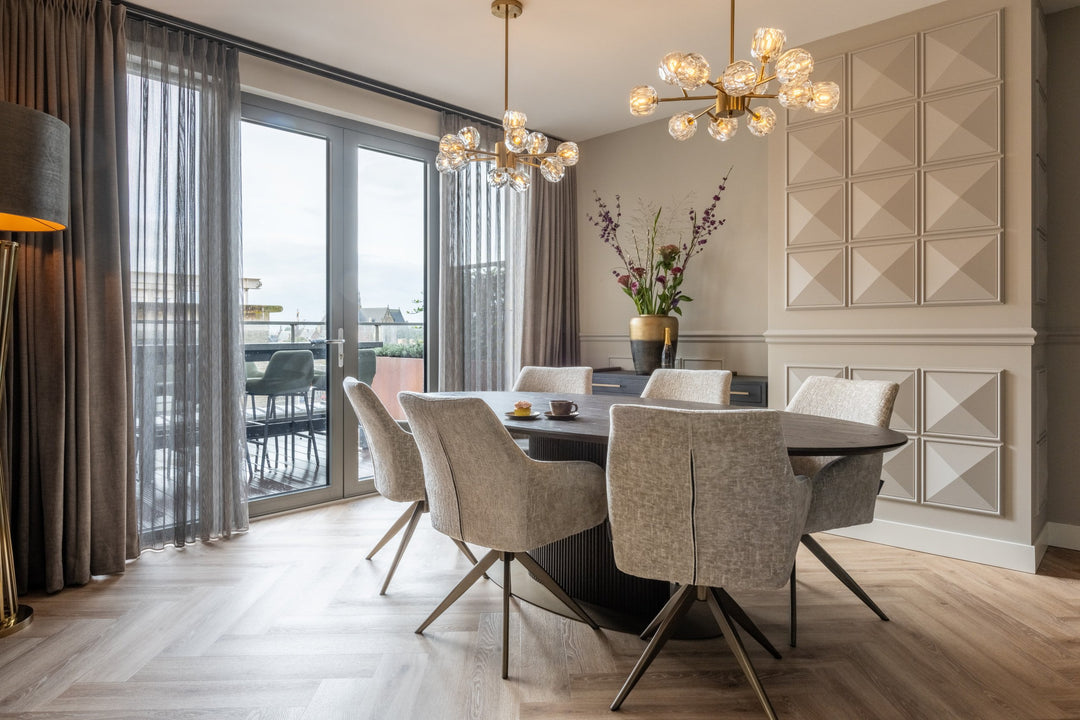 Eetkamerstoel Lisonne pearl island swivel