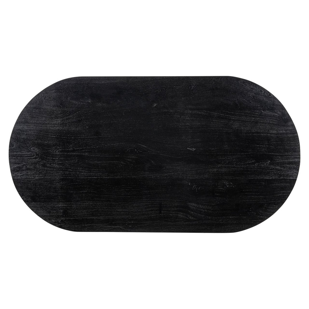 Bar table Revelin black/gold 140