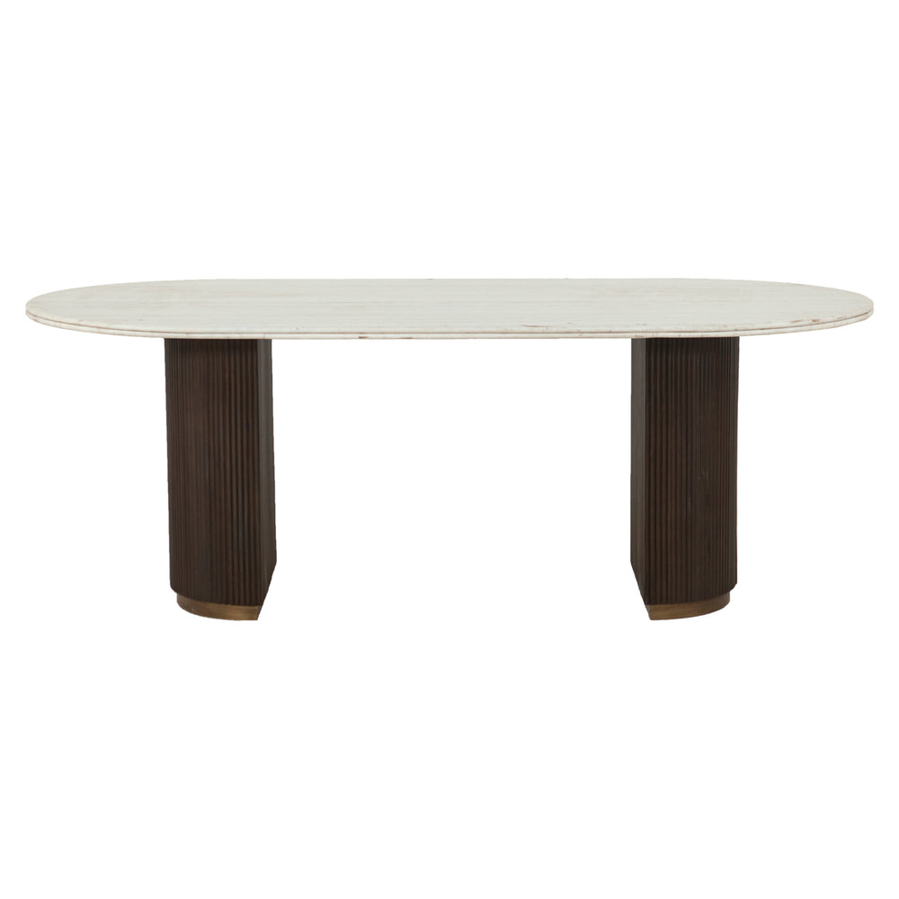 Richmond Eettafel Mayfield 210 cm, bruin - productweergave | CéJor Wonen