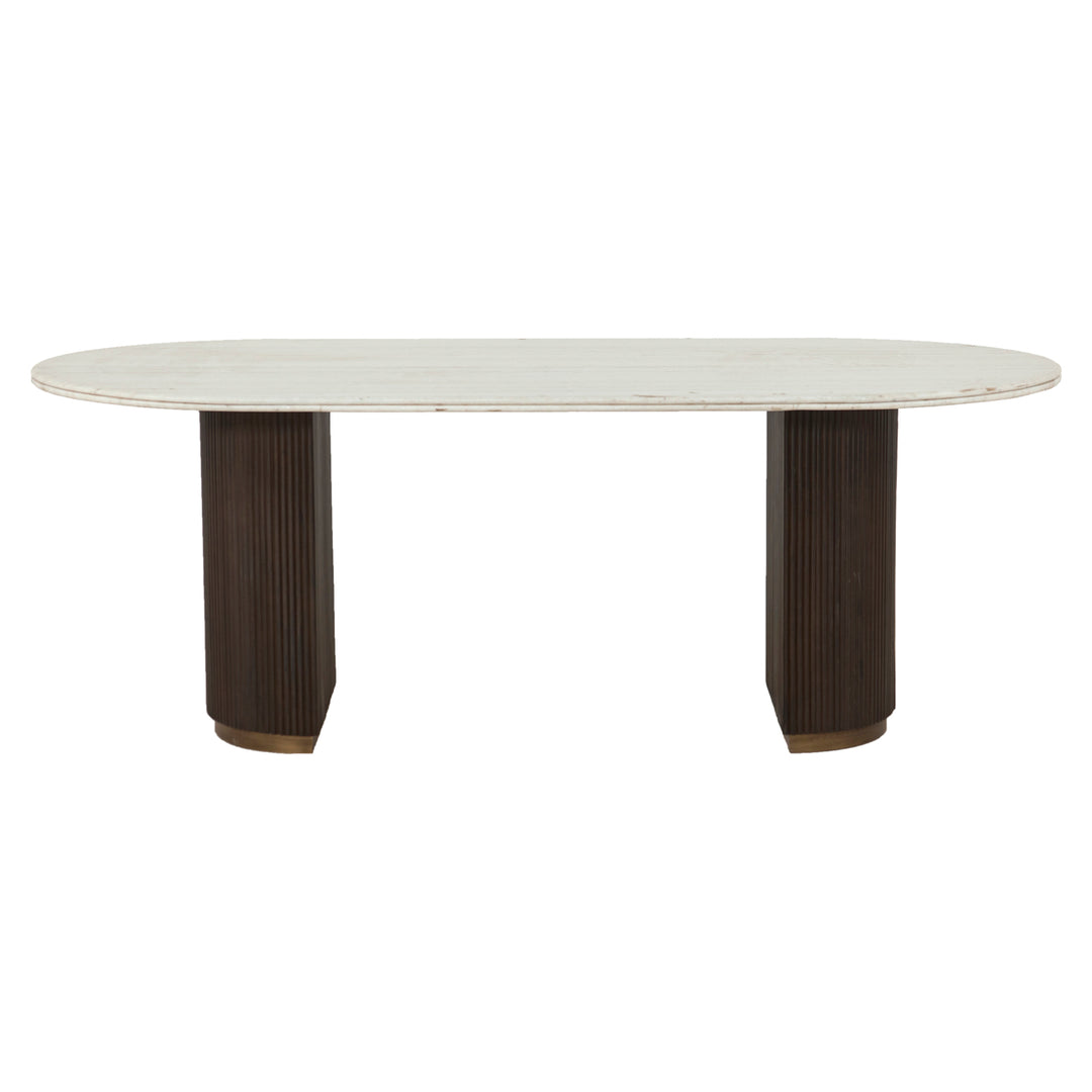 Richmond Eettafel Mayfield 210 cm, bruin - productweergave | CéJor Wonen