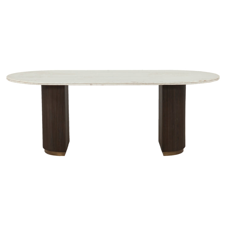 Richmond Eettafel Mayfield 210 cm, bruin - productweergave | CéJor Wonen