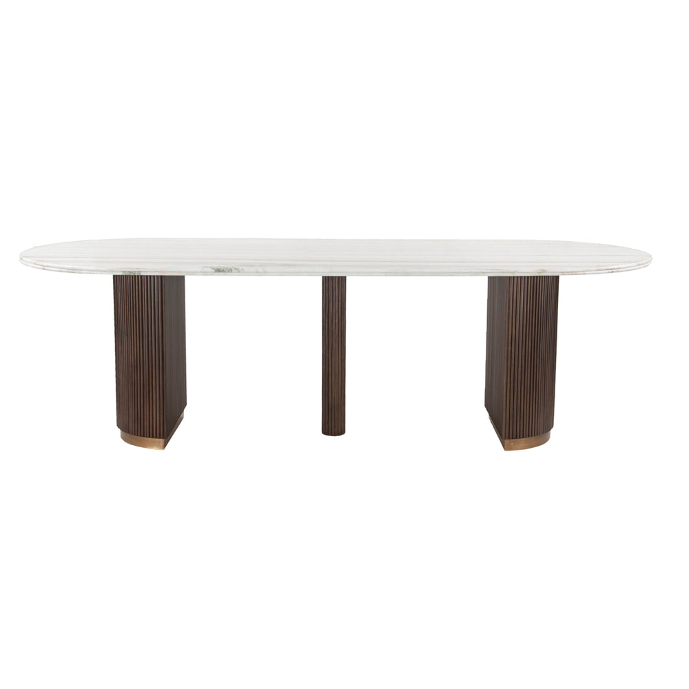 Richmond Eettafel Mayfield 250 cm, bruin - productweergave | CéJor Wonen