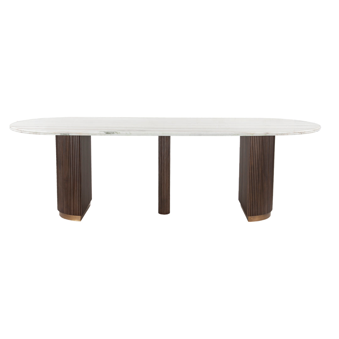 Richmond Eettafel Mayfield 250 cm, bruin - productweergave | CéJor Wonen
