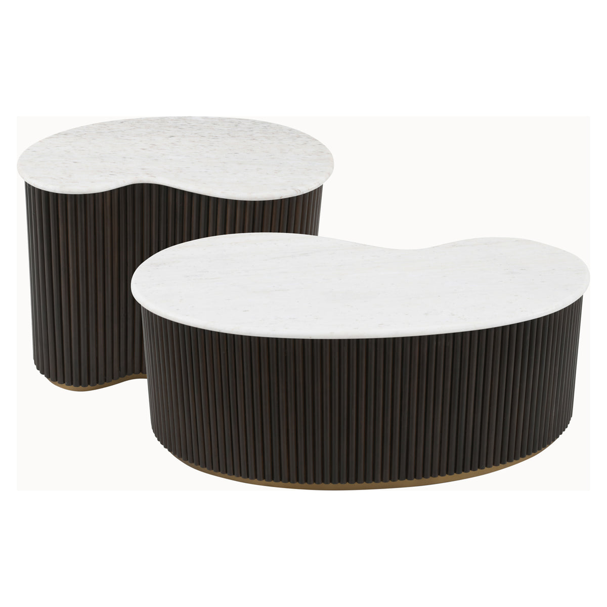 Richmond Salontafel Mayfield - set van 2, bruin - setweergave | CéJor Wonen