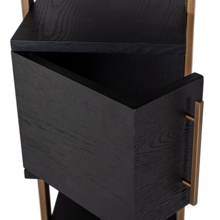 Richmond Wandkast Cambon, Dark Coffee - detail | CéJor Wonen