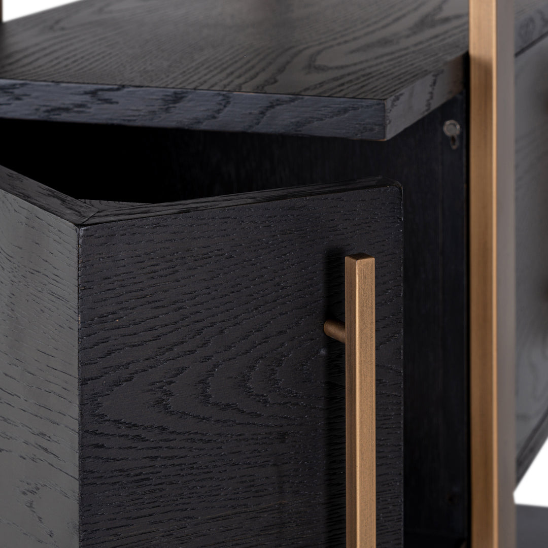 Richmond Wandkast Cambon, Dark Coffee - detail | CéJor Wonen