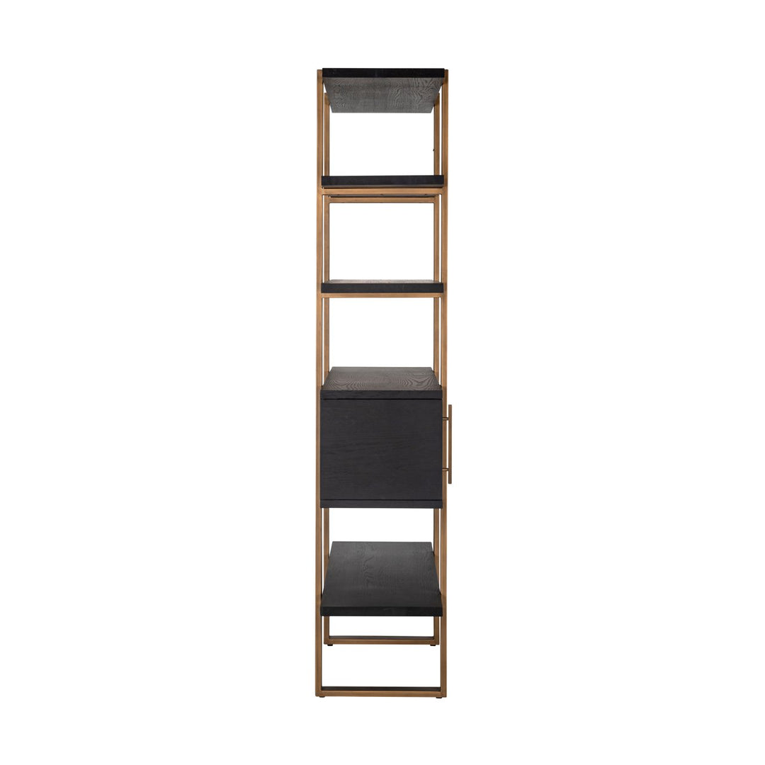 Cambon dark coffee wall cabinet