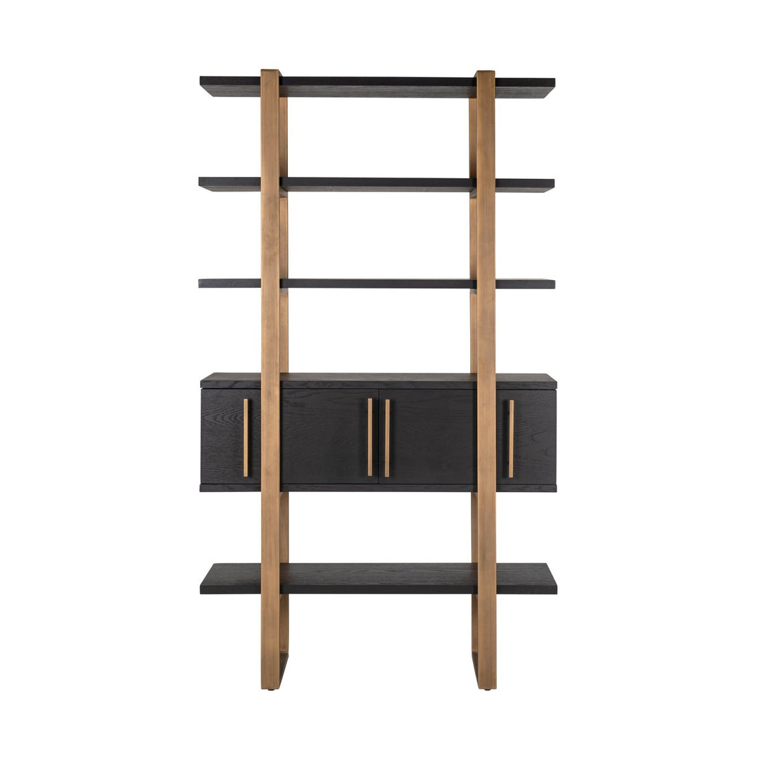Cambon dark coffee wall cabinet