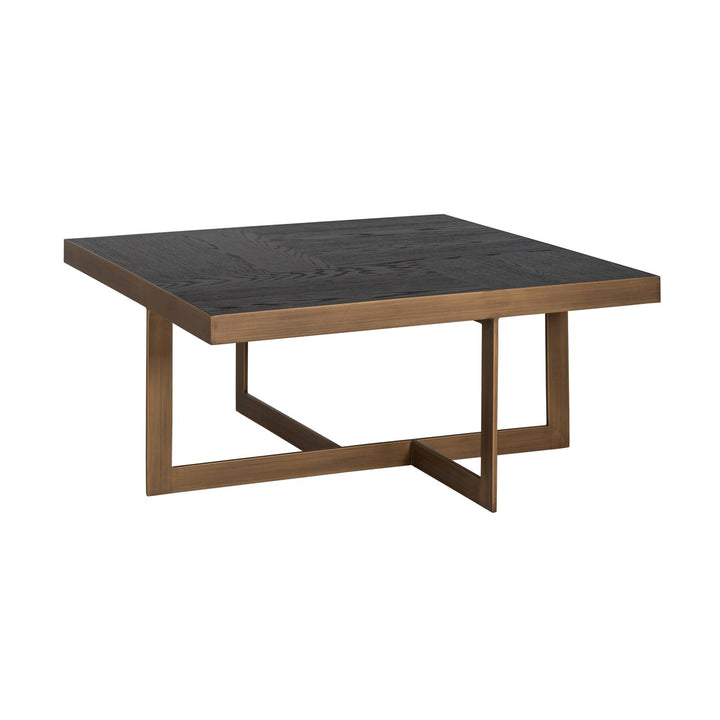 Salontafel Cambon dark coffee 90x90