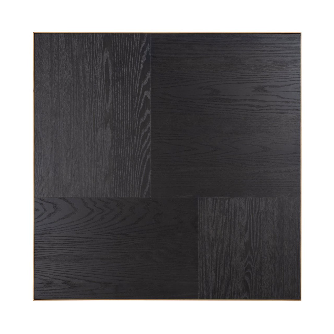 Salontafel Cambon dark coffee 90x90